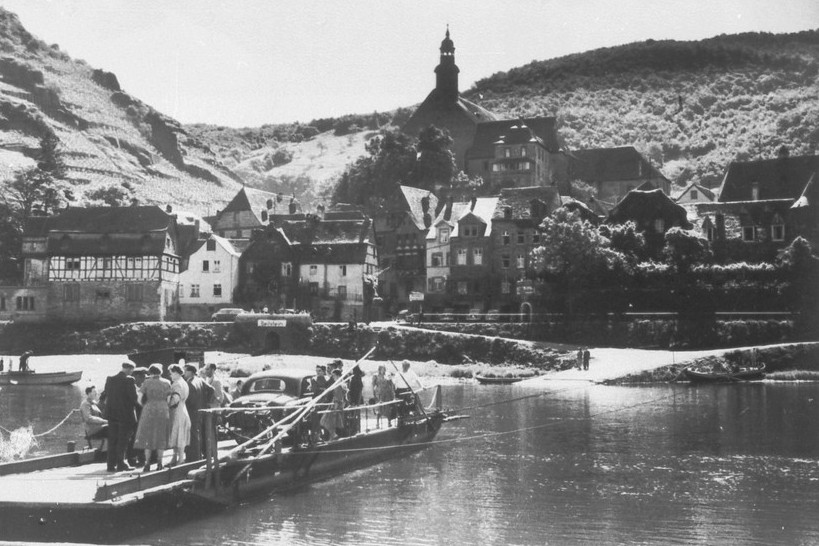 Seilfähre Beilstein 1950er