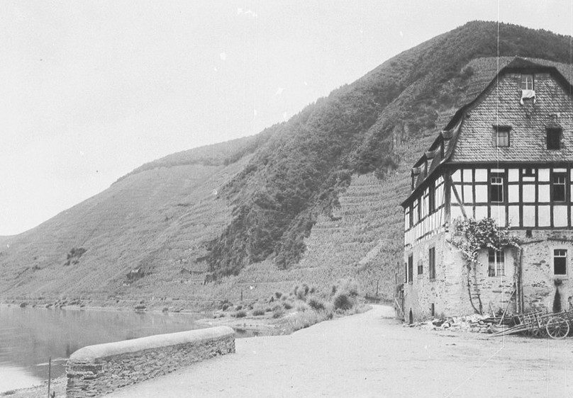 MUferstrasse Richtung Cochem um 1920