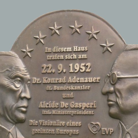 Adenauer Gedenktafel