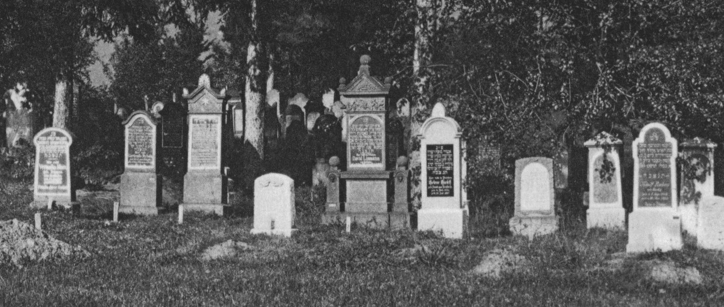 Juedischer Friedhof im Detail